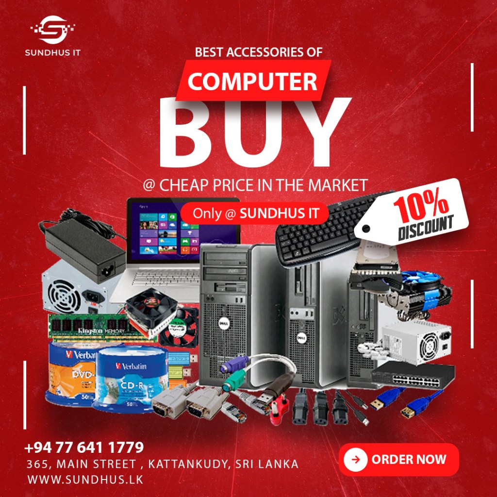computer accessories sri lanka - Computer Shop in Sri Lanka  Sundhus IT