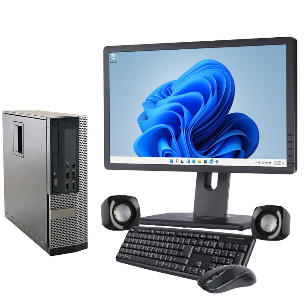 desktop pcs with windows 11 - CORE i COMPUTER WINDOWS  DESKTOP SFF WIDESCREEN PC-PAKET, GB RAM,  GB SSD