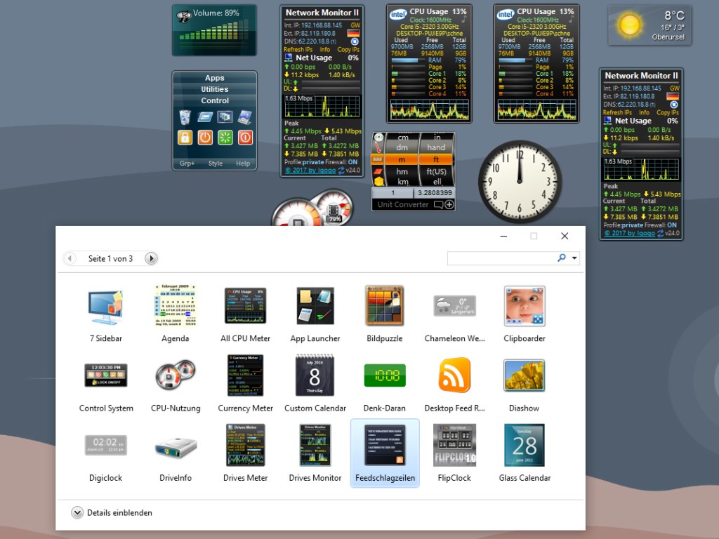 desktop gadgets download - GadgetPack Download – kostenlos – CHIP