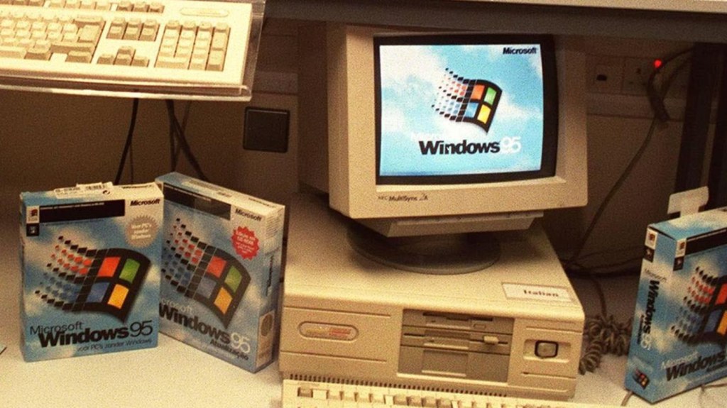 desktop computer 95 - Jahre Windows : Als selbst das Empire State Building in
