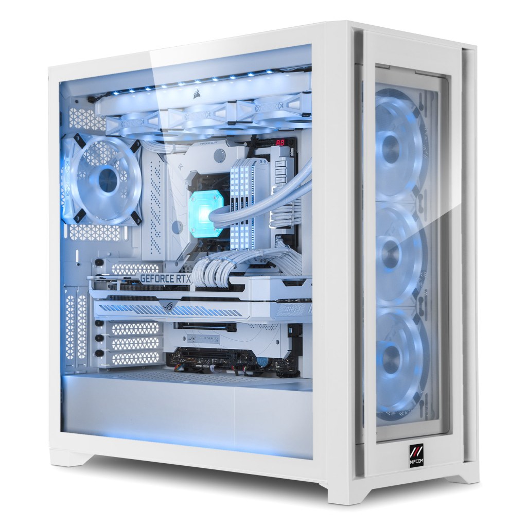 desktop pc 4090 - White Gaming PC Core i-1300KF - RTX 400