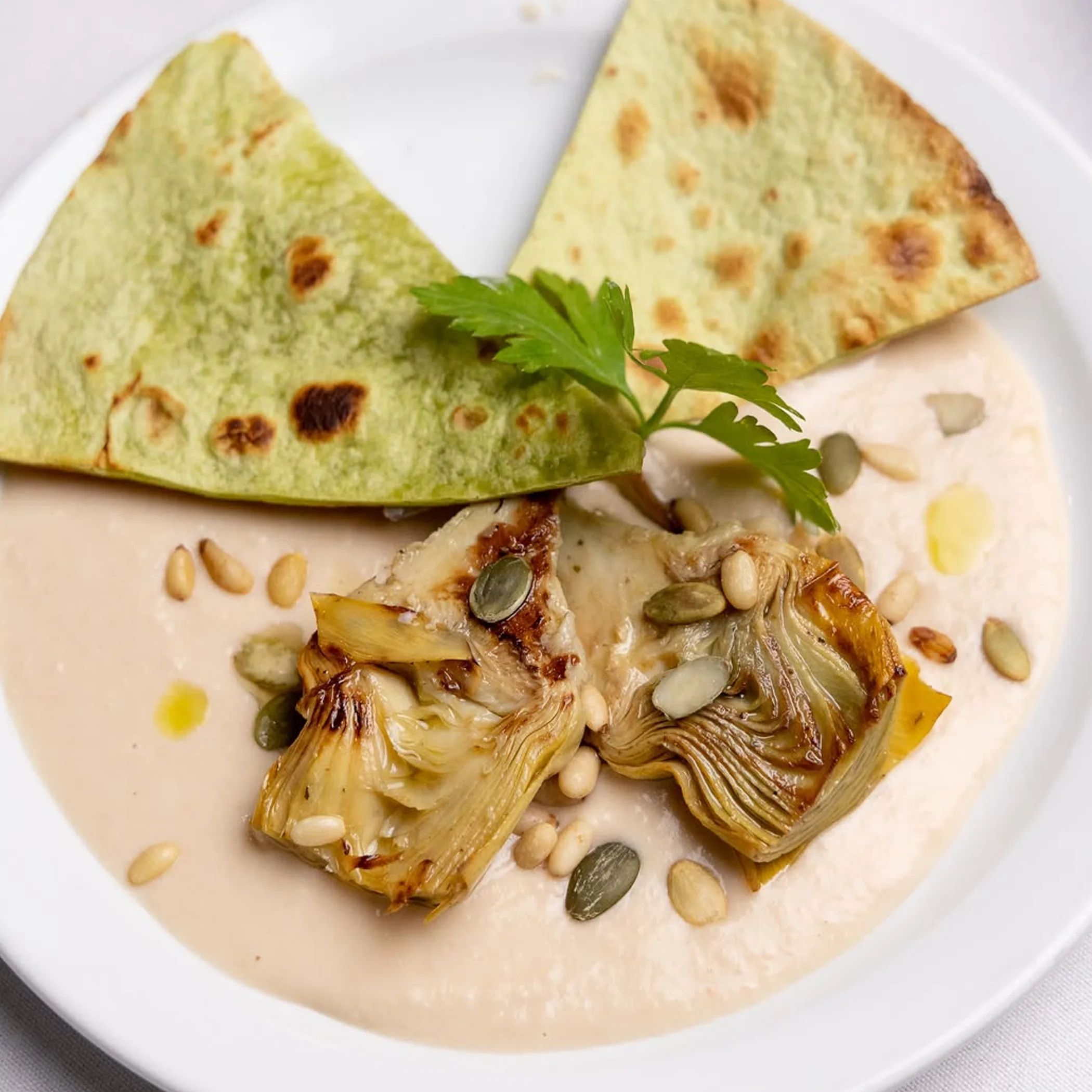 gourmet meal served in laneway cafe